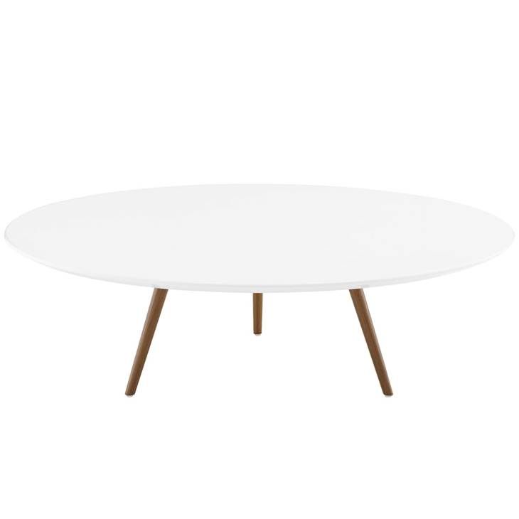 Lippa Round Wood Top Coffee Table — view 1